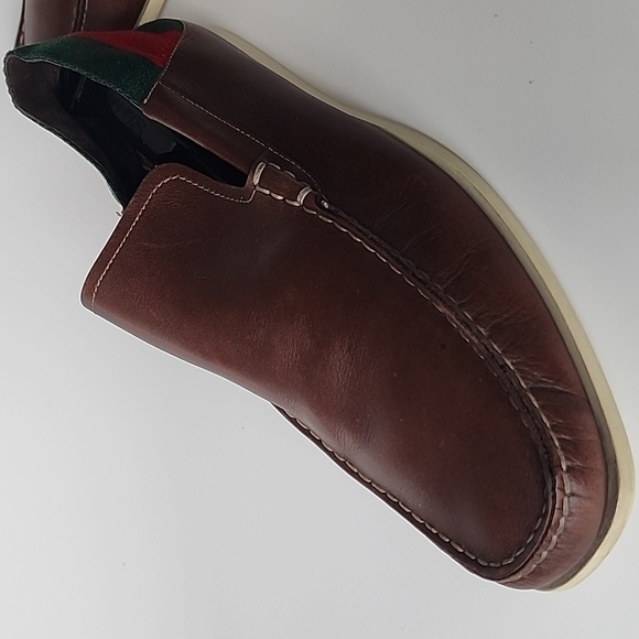 Gucci Moca Pelle S. Gomma Runner Men’s Shoes Size 41.5 E - Picture 6 of 12